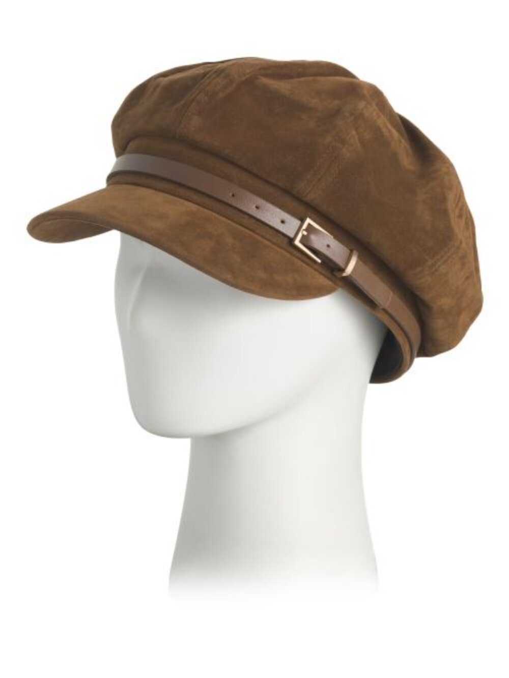 RACHEL ZOE Faux Suede Cabby Hat